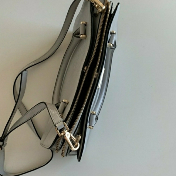 Kate Spade Silver Crossbody Purse - Picture 3 of 4